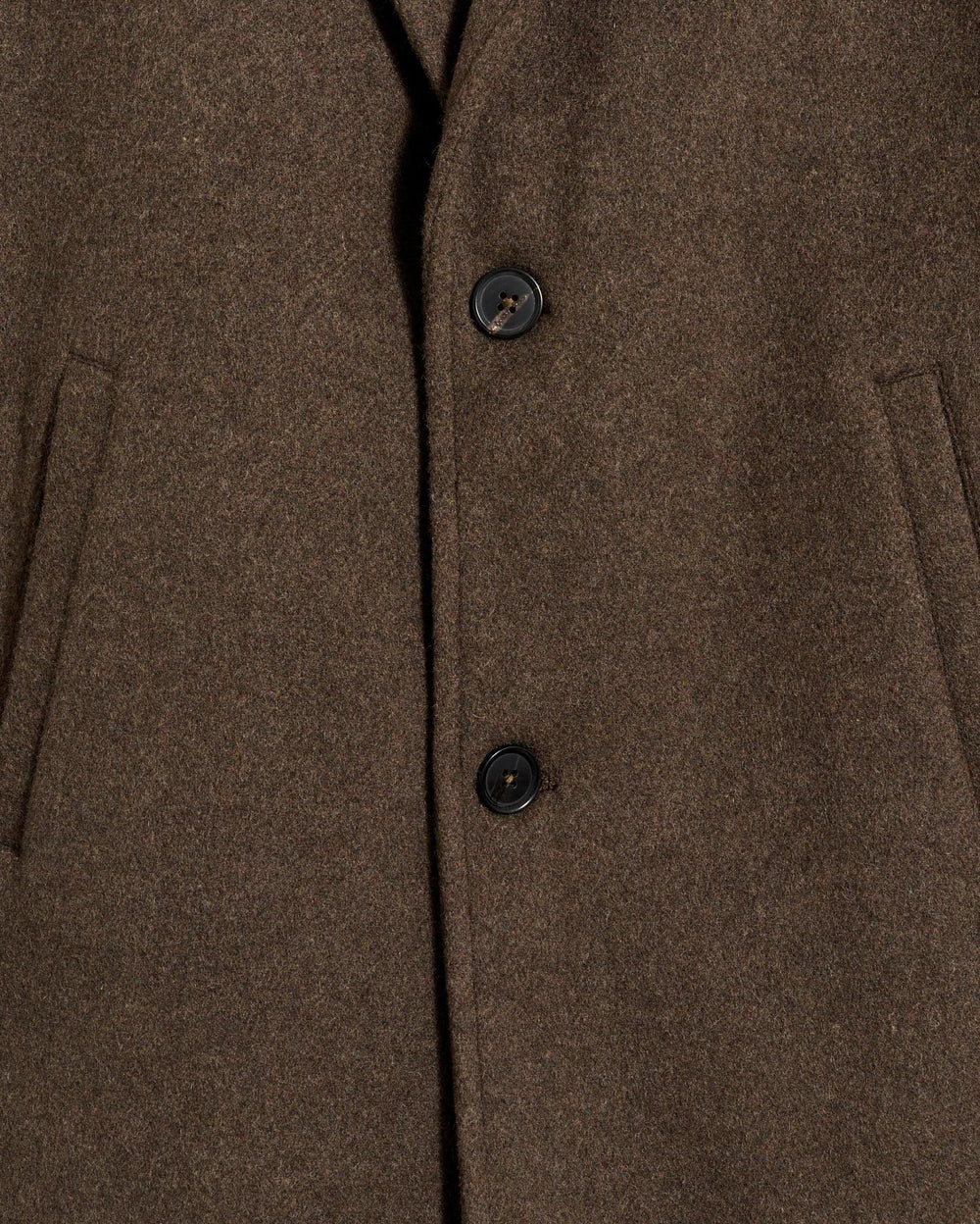 Men Boiled Wool Jordan Coat Olive | Billy Reid Jackets &amp; Outerwear