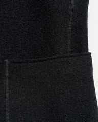 Men Boiled Wool Sport Coat Black | Billy Reid Suiting