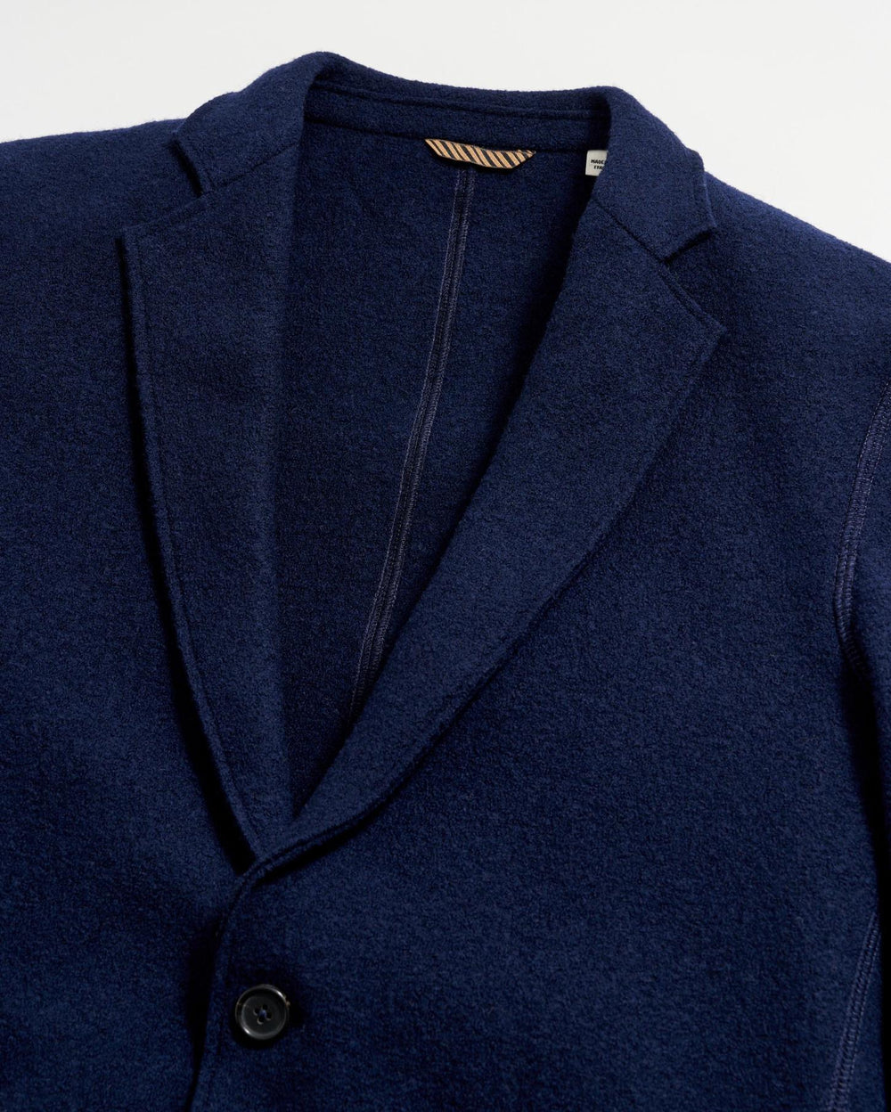 Men Boiled Wool Sport Coat Navy | Billy Reid Suiting