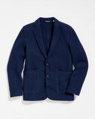 Men Boiled Wool Sport Coat Navy | Billy Reid Suiting