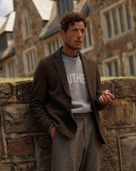 Men Boiled Wool Sport Coat Olive | Billy Reid Suiting