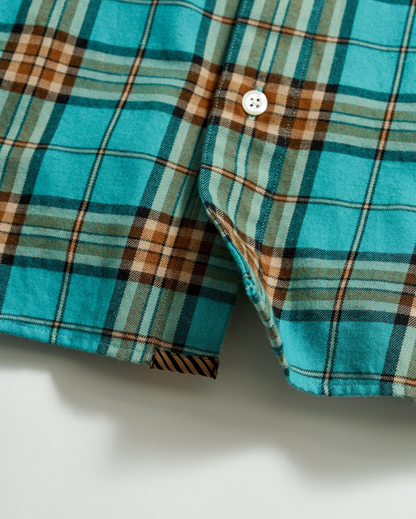 Men Bold Plaid Tuscumbia Shirt Slate/multi | Billy Reid Shirting