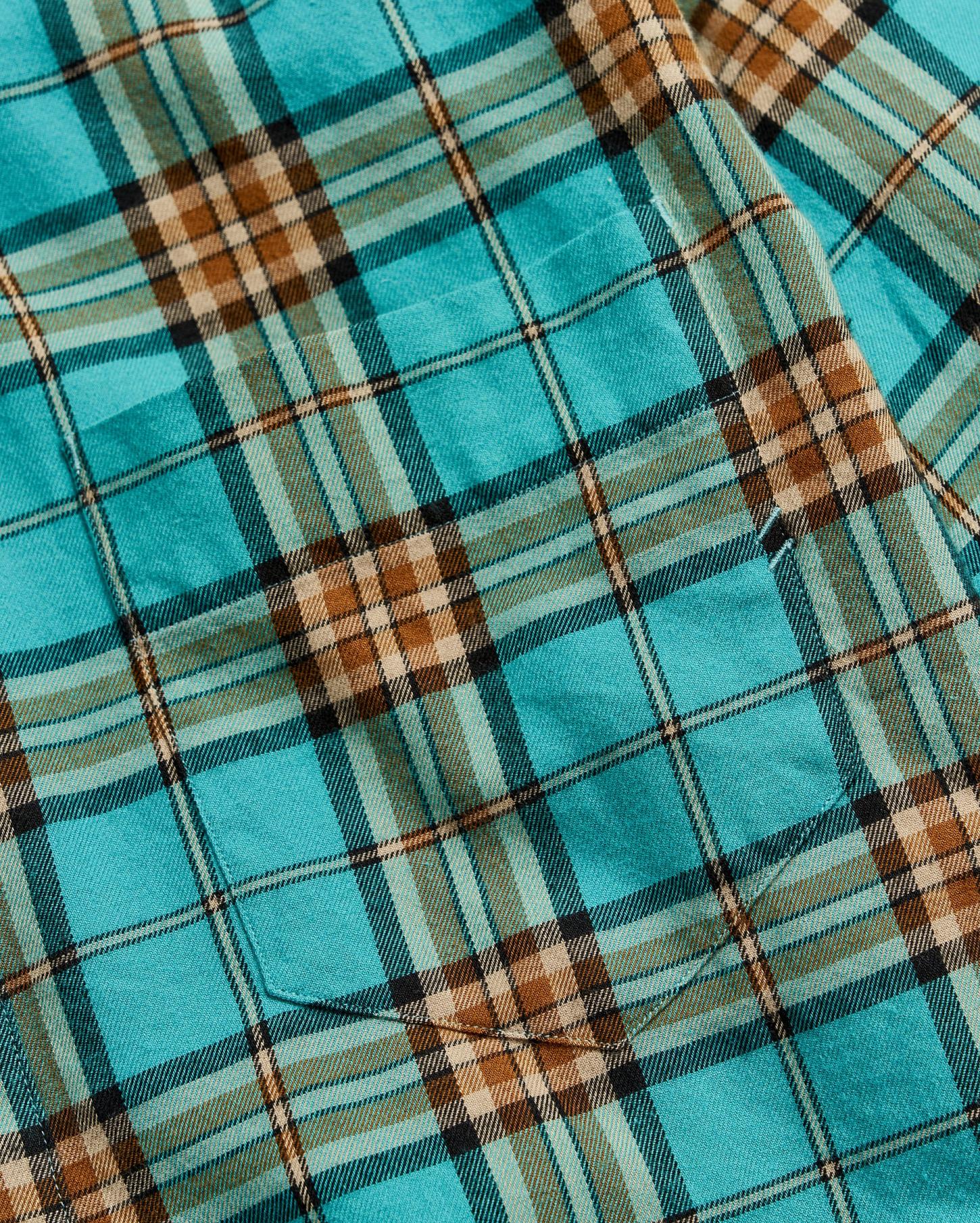 Men Bold Plaid Tuscumbia Shirt Slate/multi | Billy Reid Shirting