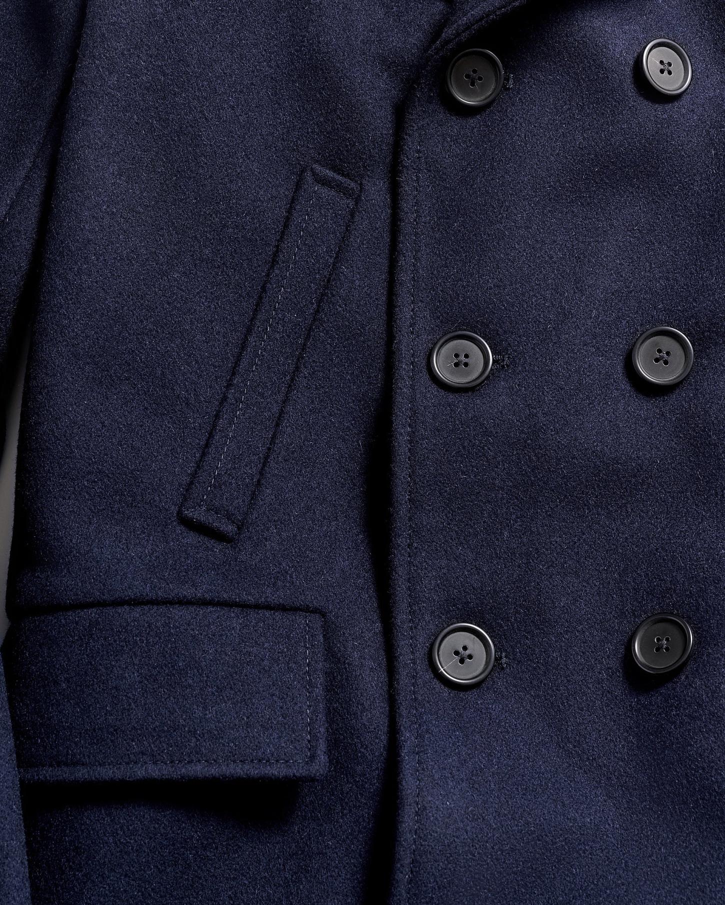 Men Bond Peacoat Navy | Billy Reid Jackets &amp; Outerwear