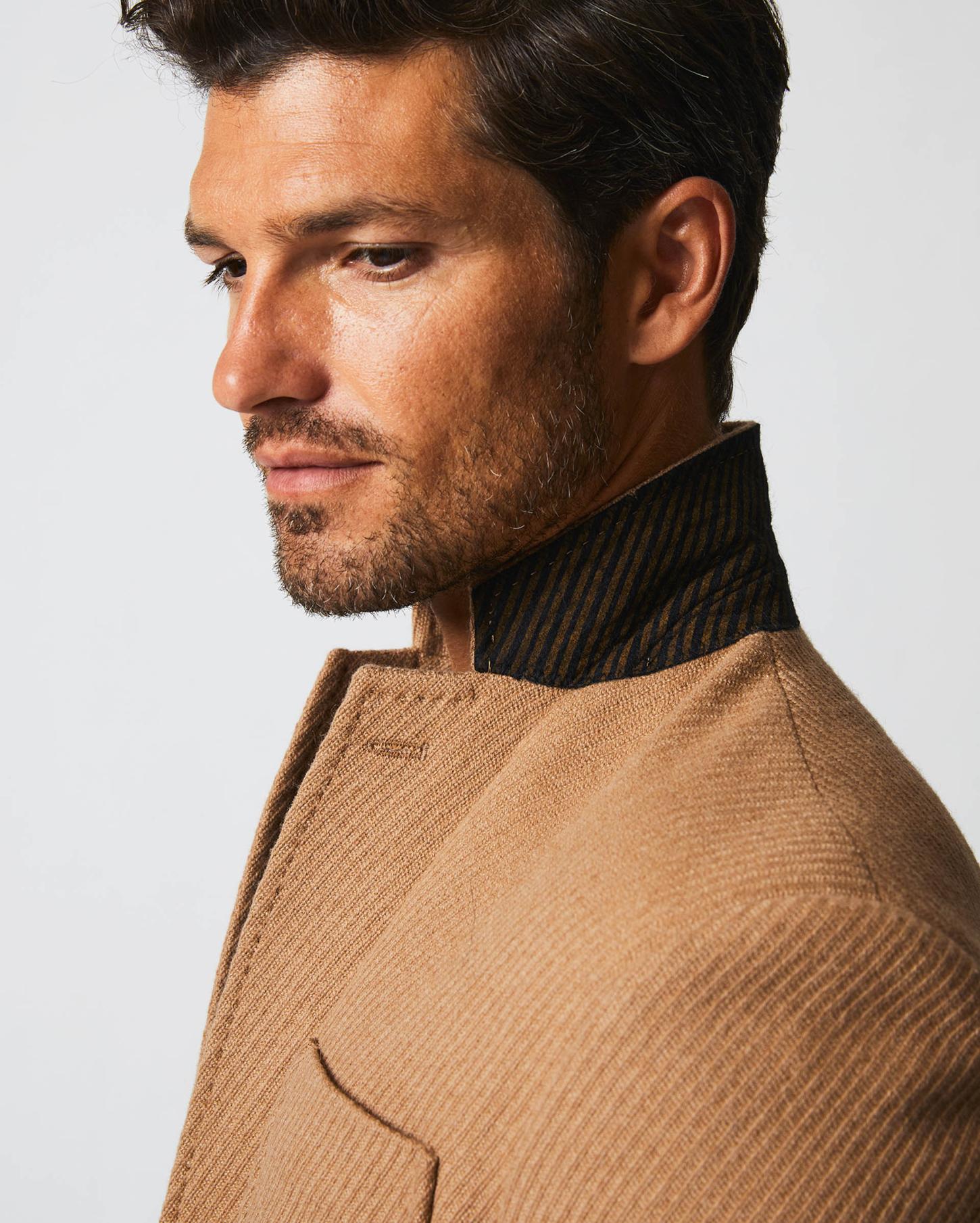 Men Camel Hair Archie Jacket Camel | Billy Reid Suiting