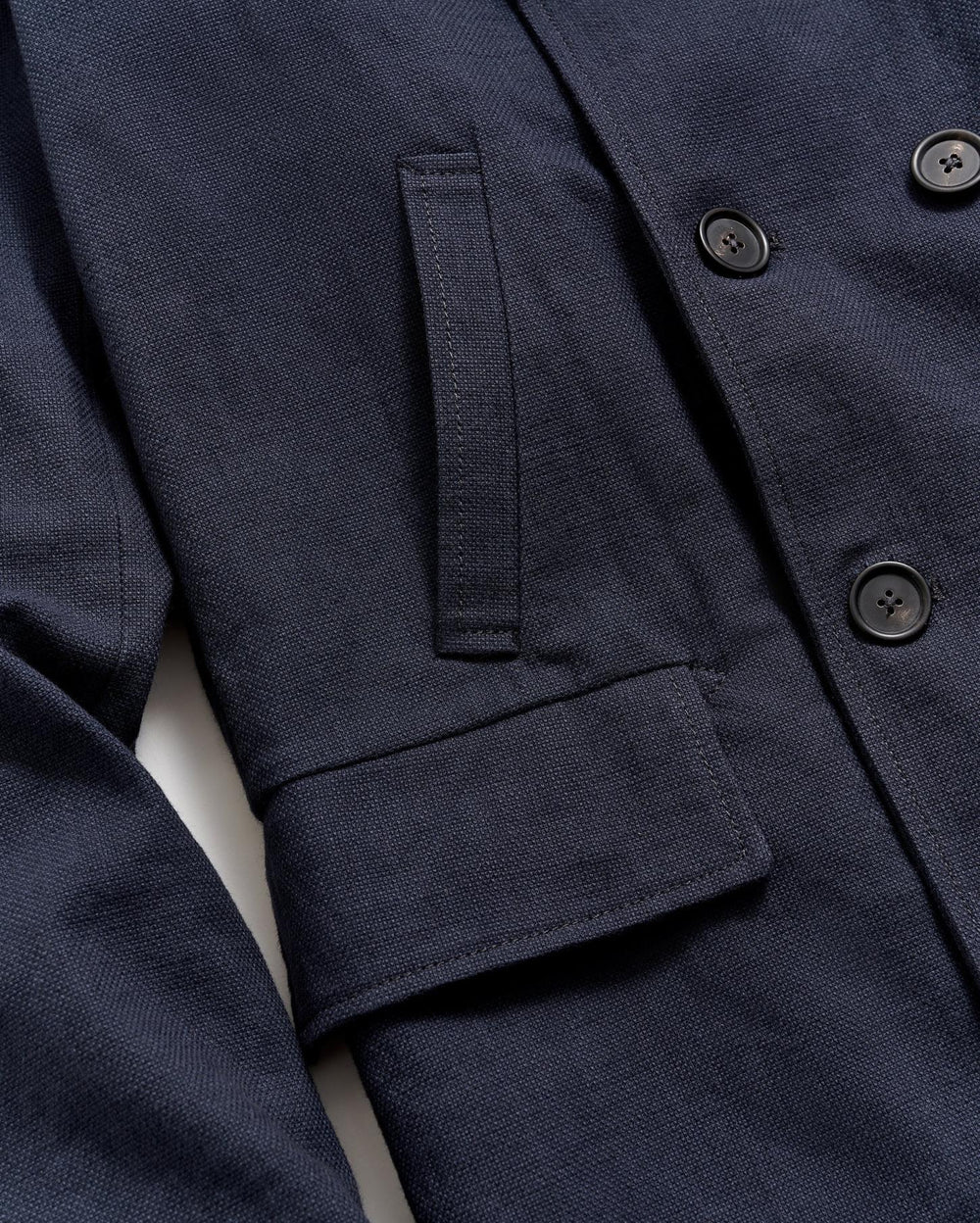 Men Canvas Bond Peacoat Navy | Billy Reid Jackets &amp; Outerwear