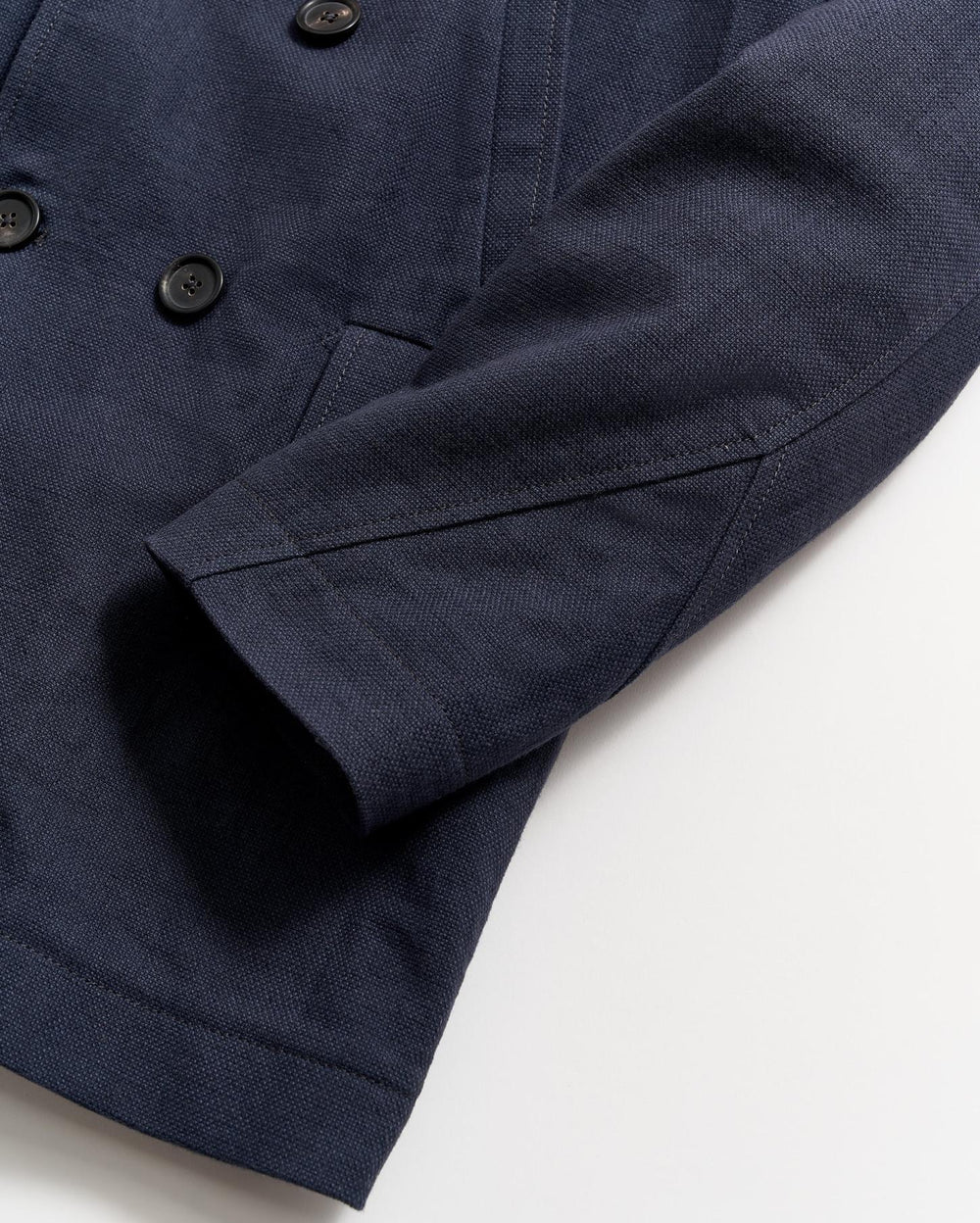 Men Canvas Bond Peacoat Navy | Billy Reid Jackets &amp; Outerwear