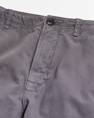 Men Canvas Chino Pant Asphalt | Billy Reid Bottoms