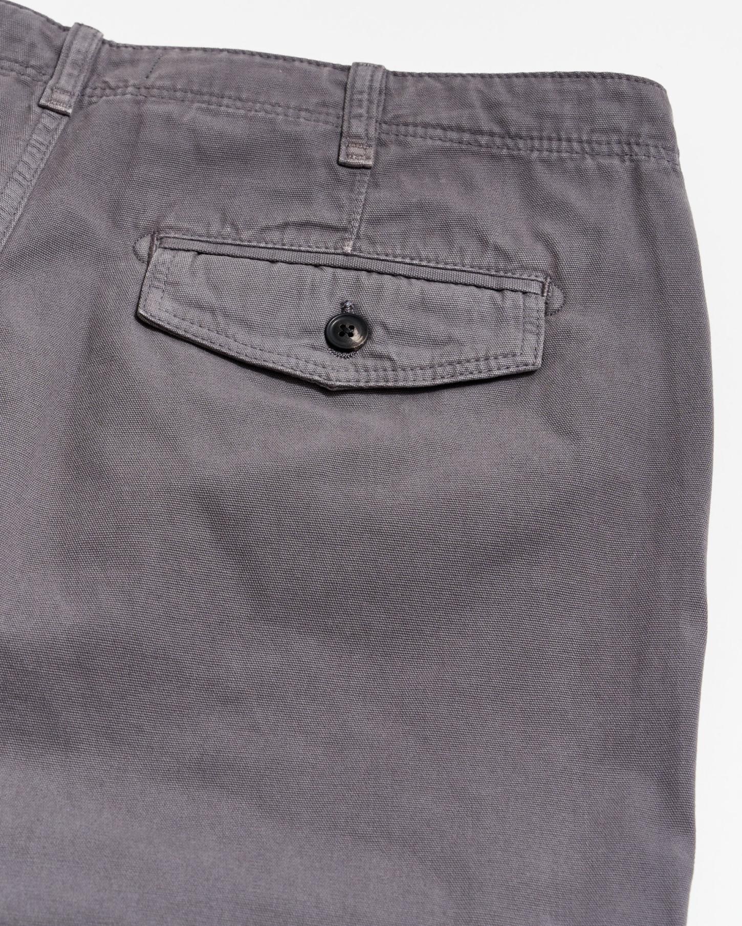 Men Canvas Chino Pant Asphalt | Billy Reid Bottoms