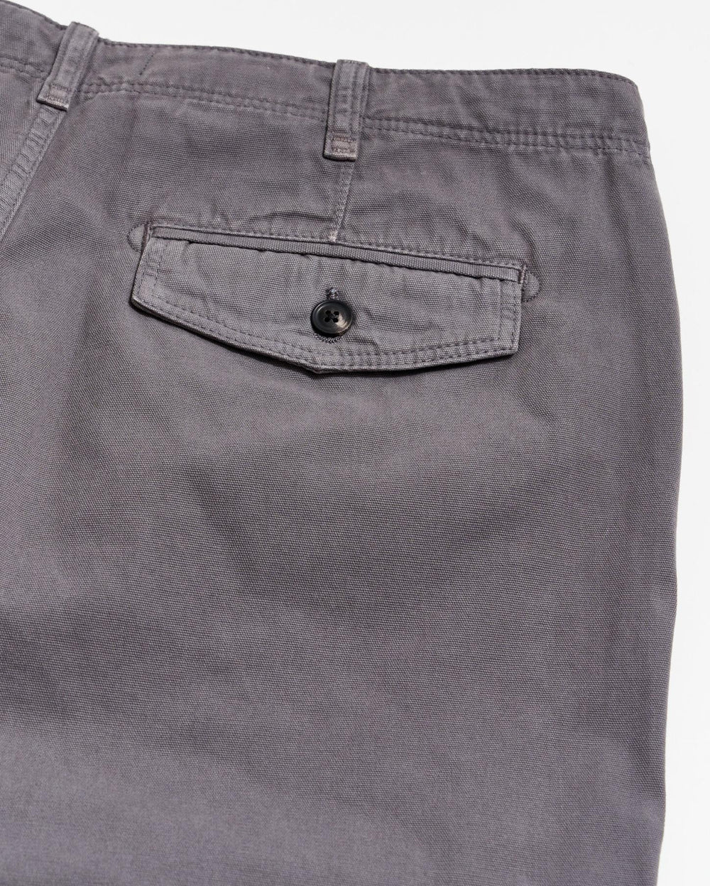 Men Canvas Chino Pant Asphalt | Billy Reid Bottoms