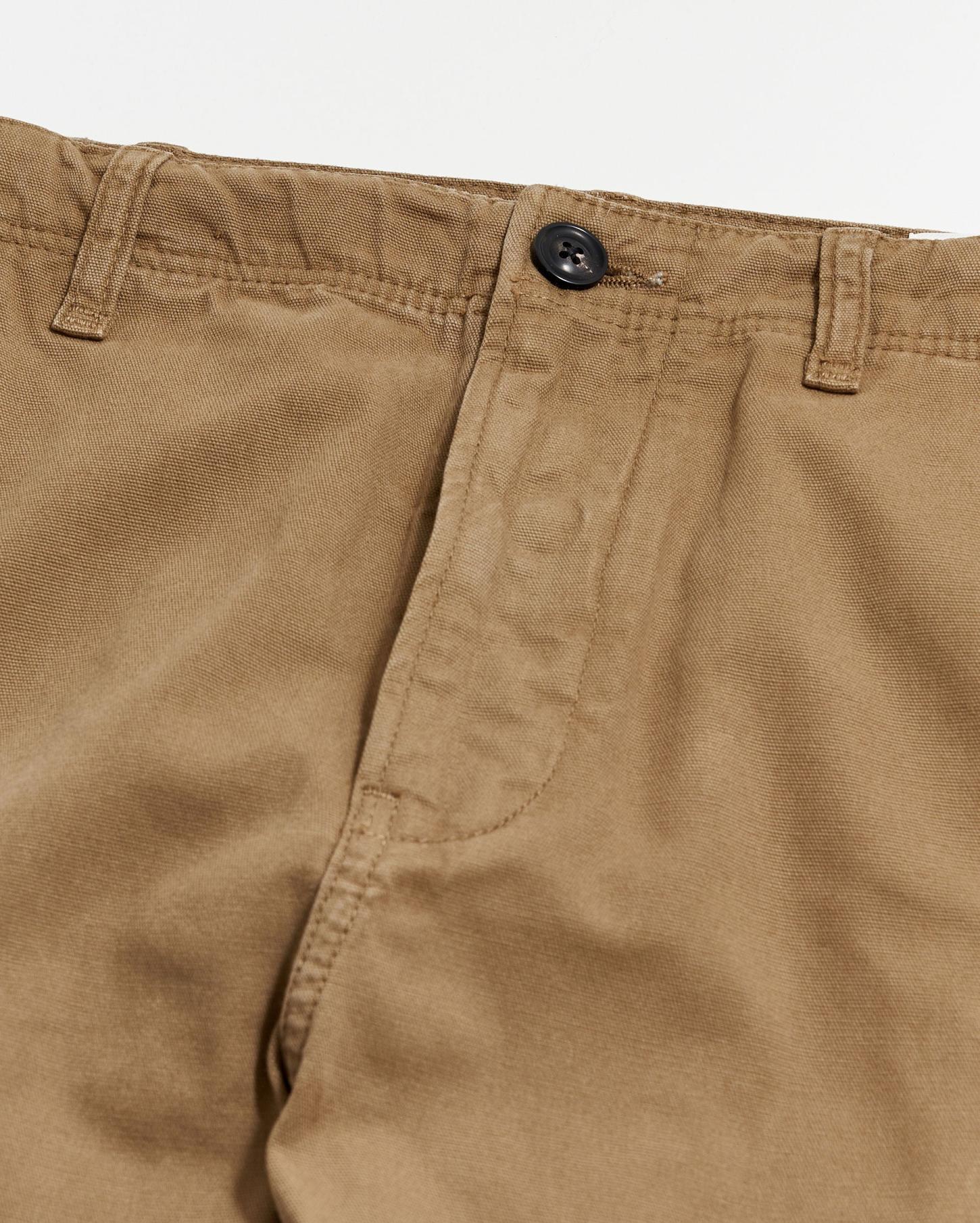 Men Canvas Chino Pant Moss Green | Billy Reid Bottoms