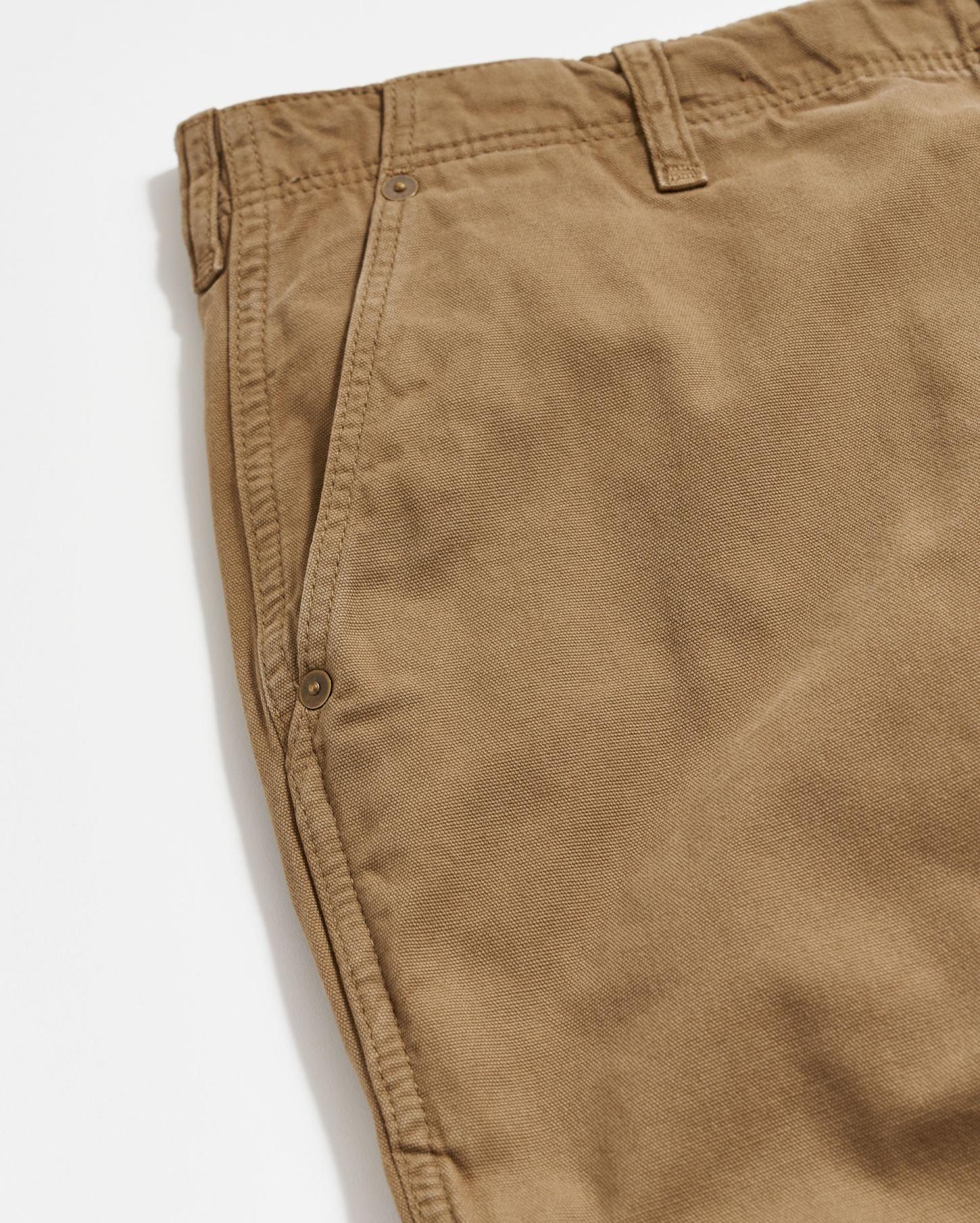 Men Canvas Chino Pant Moss Green | Billy Reid Bottoms