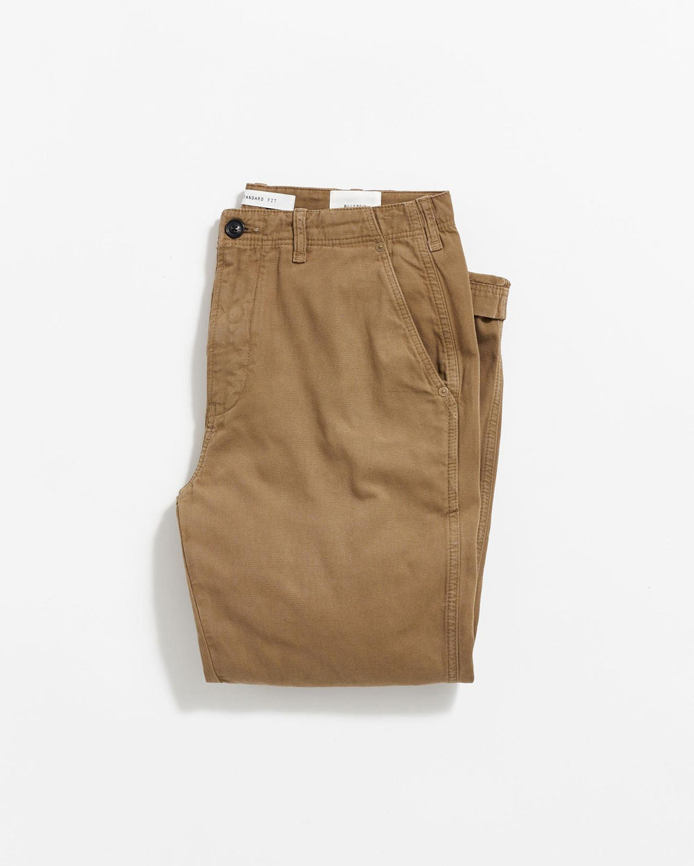 Men Canvas Chino Pant Moss Green | Billy Reid Bottoms