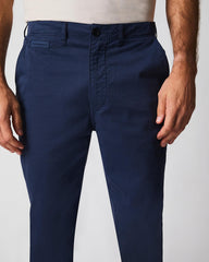 Men Chino Pant Carbon Blue | Billy Reid Bottoms