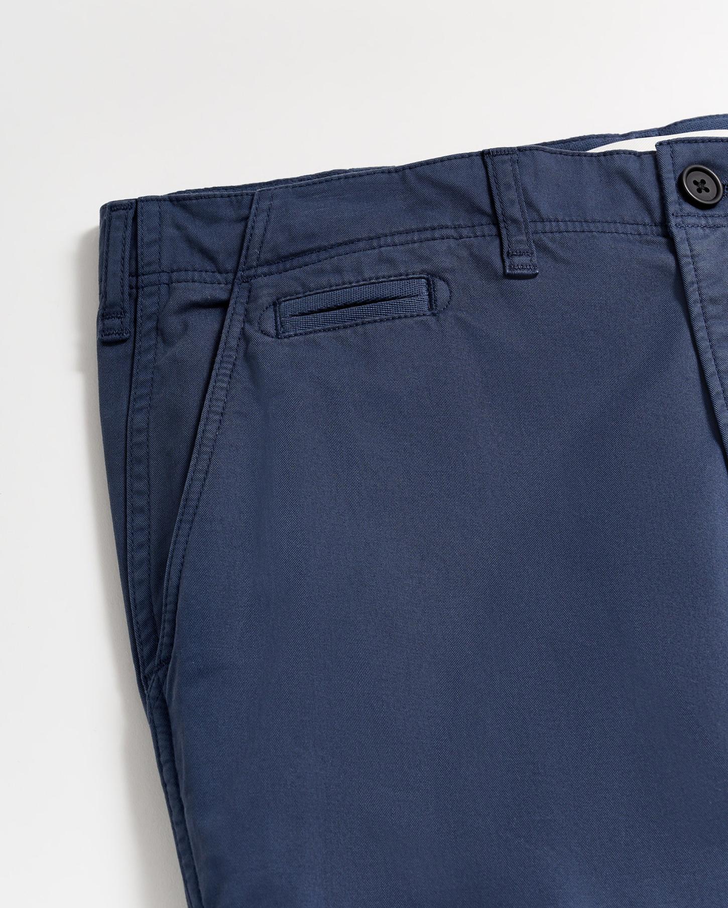 Men Chino Pant Carbon Blue | Billy Reid Bottoms
