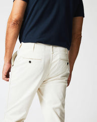 Men Chino Pant Eggshell | Billy Reid Bottoms