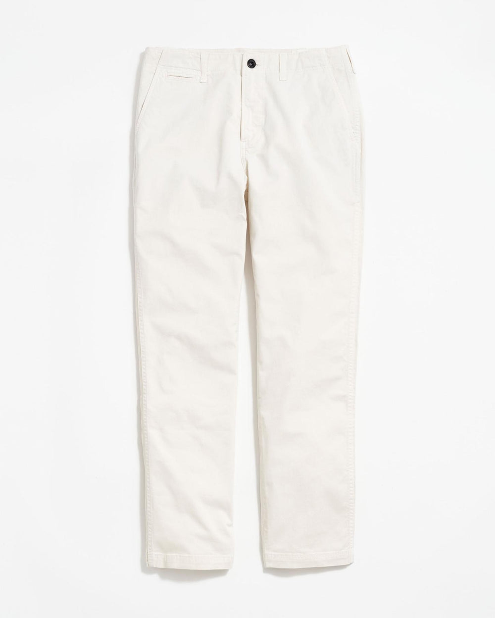 Men Chino Pant Eggshell | Billy Reid Bottoms