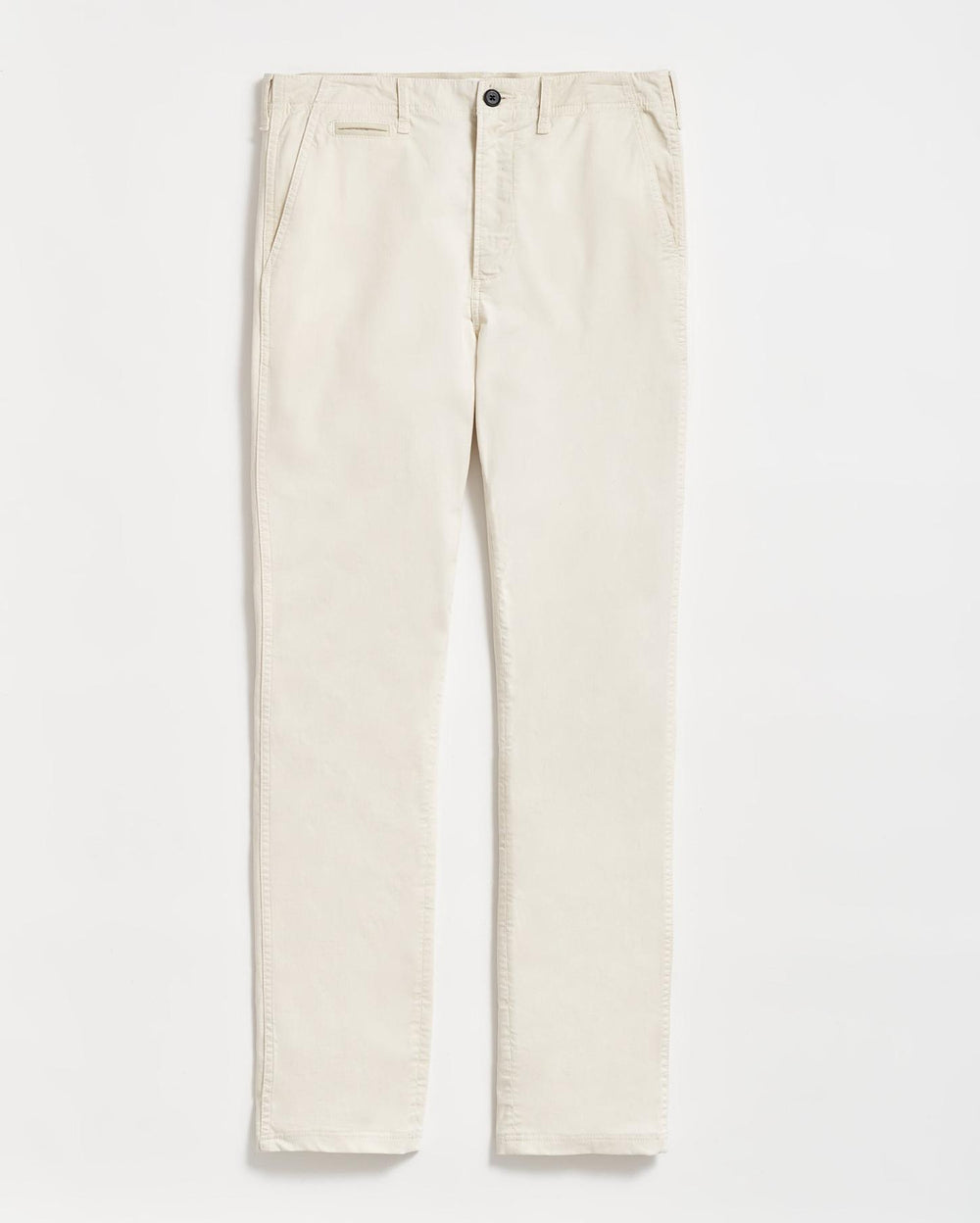 Men Chino Pant Eggshell | Billy Reid Bottoms