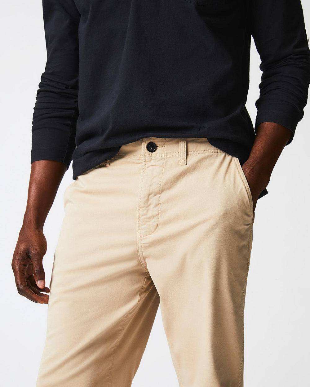 Men Chino Pant Khaki | Billy Reid Bottoms
