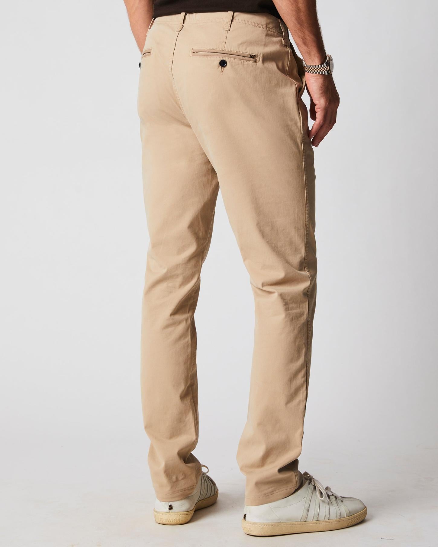 Men Chino Pant Khaki | Billy Reid Bottoms