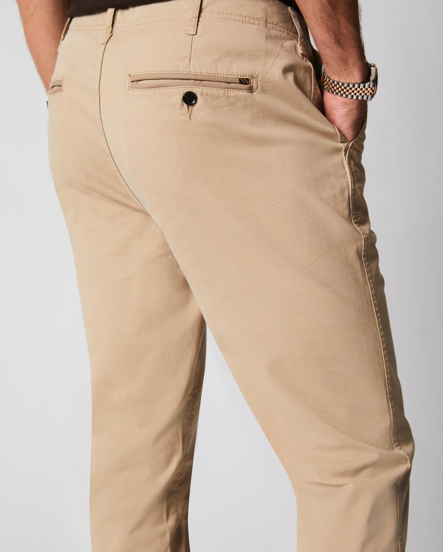 Men Chino Pant Khaki | Billy Reid Bottoms