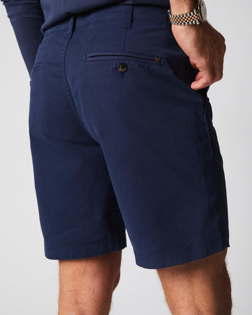 Men Chino Short Dress Blues | Billy Reid Bottoms