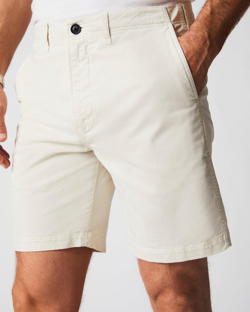 Men Chino Short Eggshell | Billy Reid Bottoms