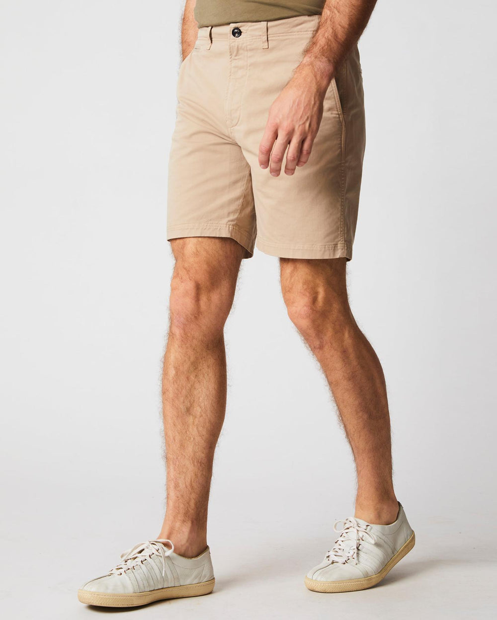 Men Chino Short Khaki | Billy Reid Bottoms