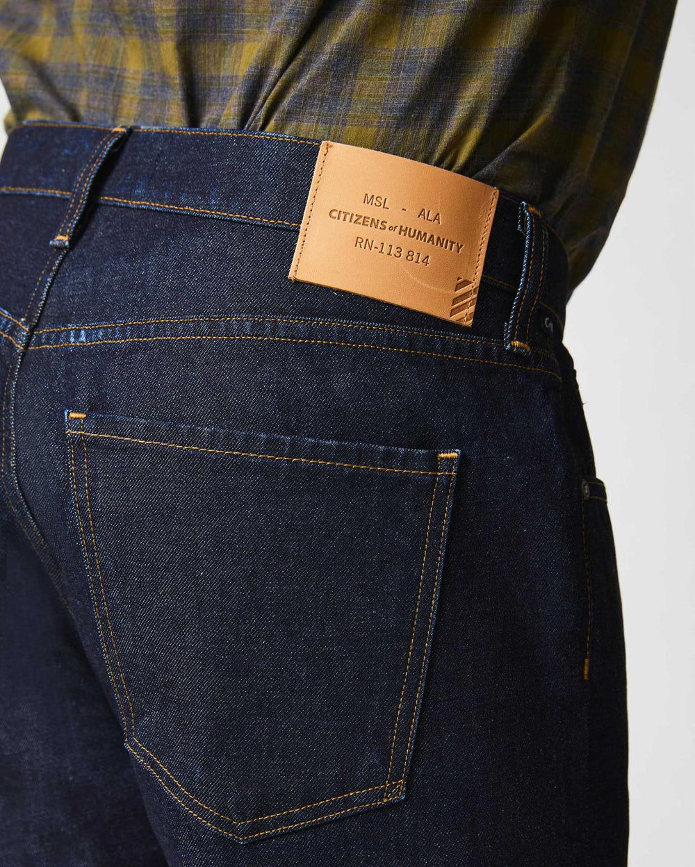 Men Citizens Of Humanity X Billy Reid Adler Jean Dark Indigo | Billy Reid Bottoms