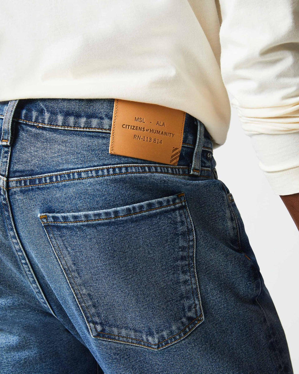 Men Citizens Of Humanity X Billy Reid Adler Jean Medium Indigo | Billy Reid Bottoms