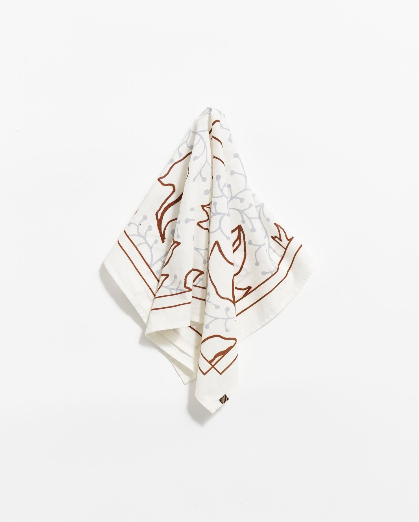 Men Climb Bandana Whisper White | Billy Reid Accessories
