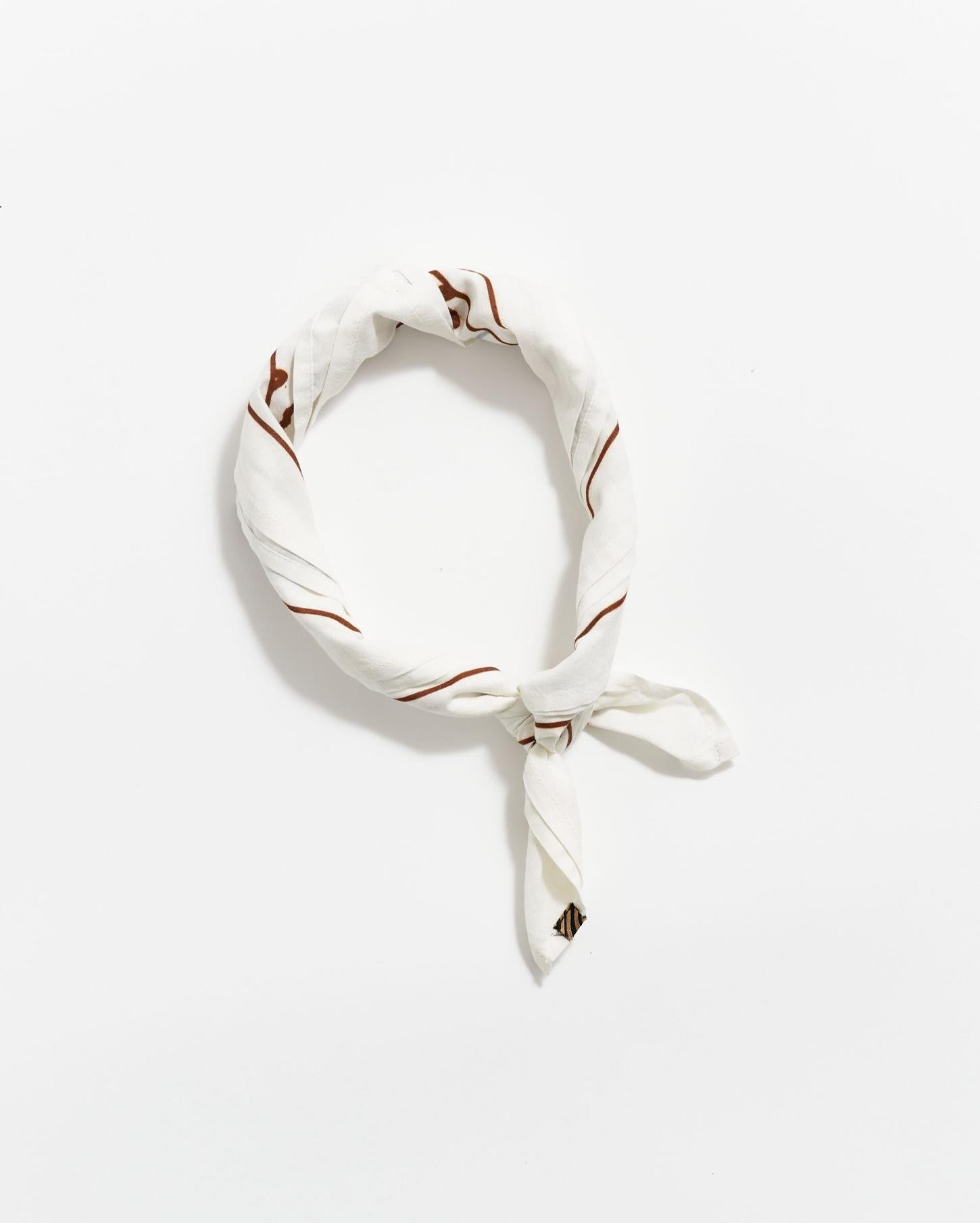 Men Climb Bandana Whisper White | Billy Reid Accessories