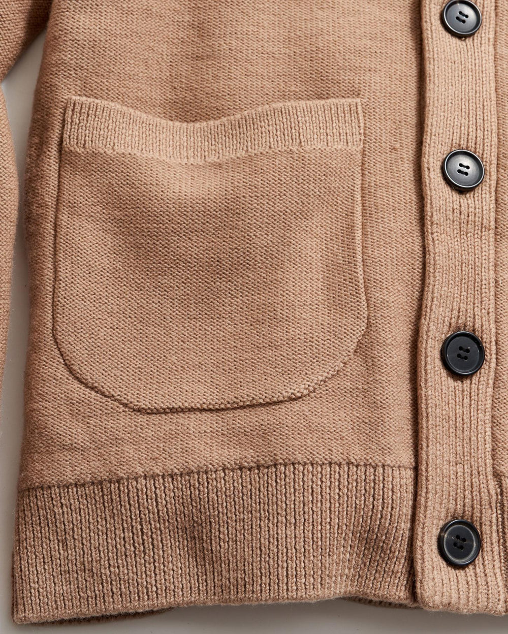 Men Collegiate Cardigan Camel Heather | Billy Reid Sweaters &amp; Sweatshirts