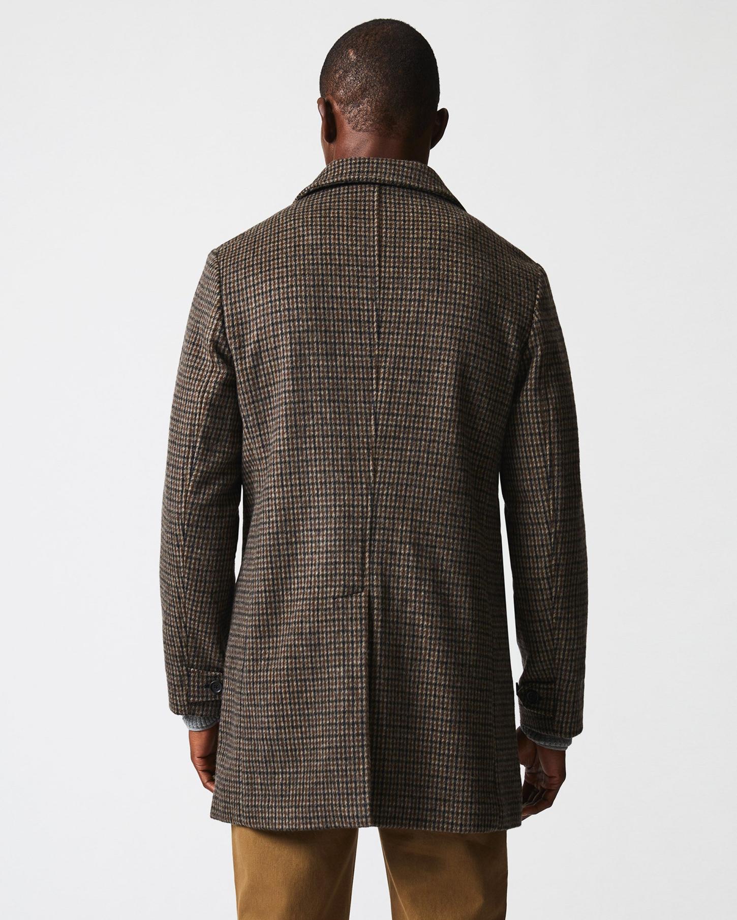 Men Cooper Coat Charcoal/tan | Billy Reid Jackets &amp; Outerwear