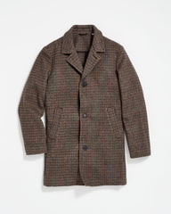Men Cooper Coat Charcoal/tan | Billy Reid Jackets &amp; Outerwear