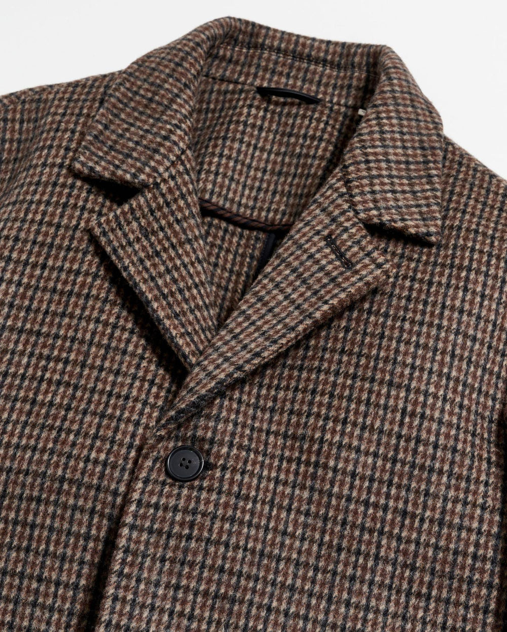 Men Cooper Coat Charcoal/tan | Billy Reid Jackets &amp; Outerwear