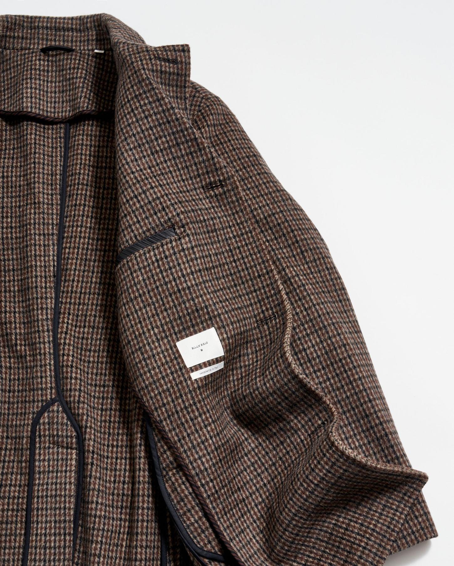 Men Cooper Coat Charcoal/tan | Billy Reid Jackets &amp; Outerwear