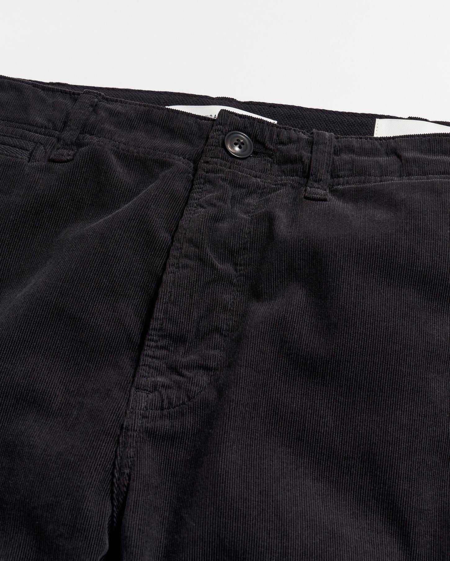 Men Cord Chino Pant Black | Billy Reid Bottoms