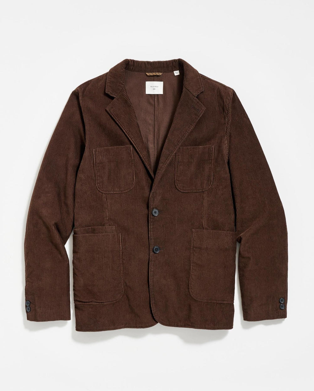 Men Corduroy Leo Jacket Chocolate | Billy Reid Suiting