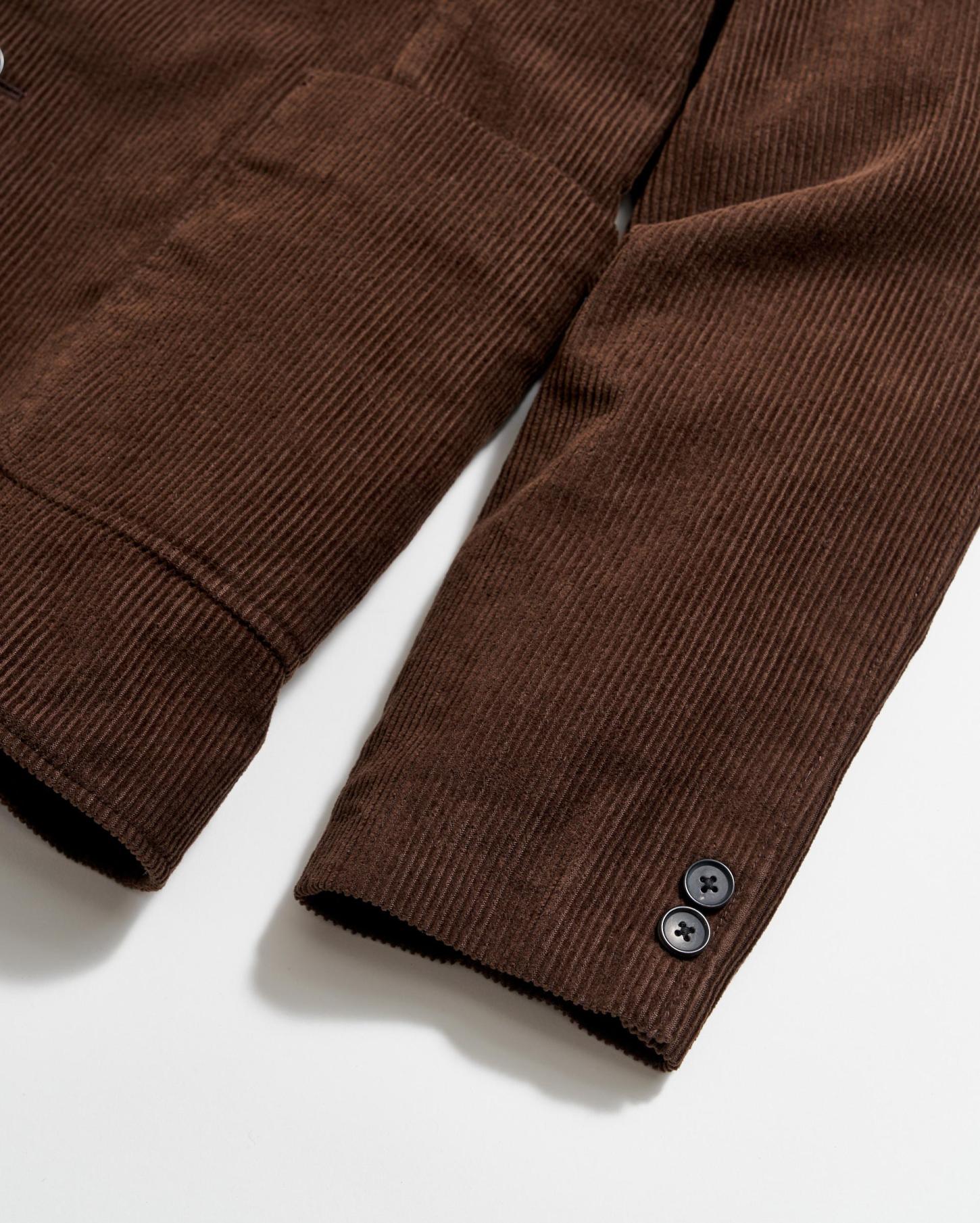 Men Corduroy Leo Jacket Chocolate | Billy Reid Suiting