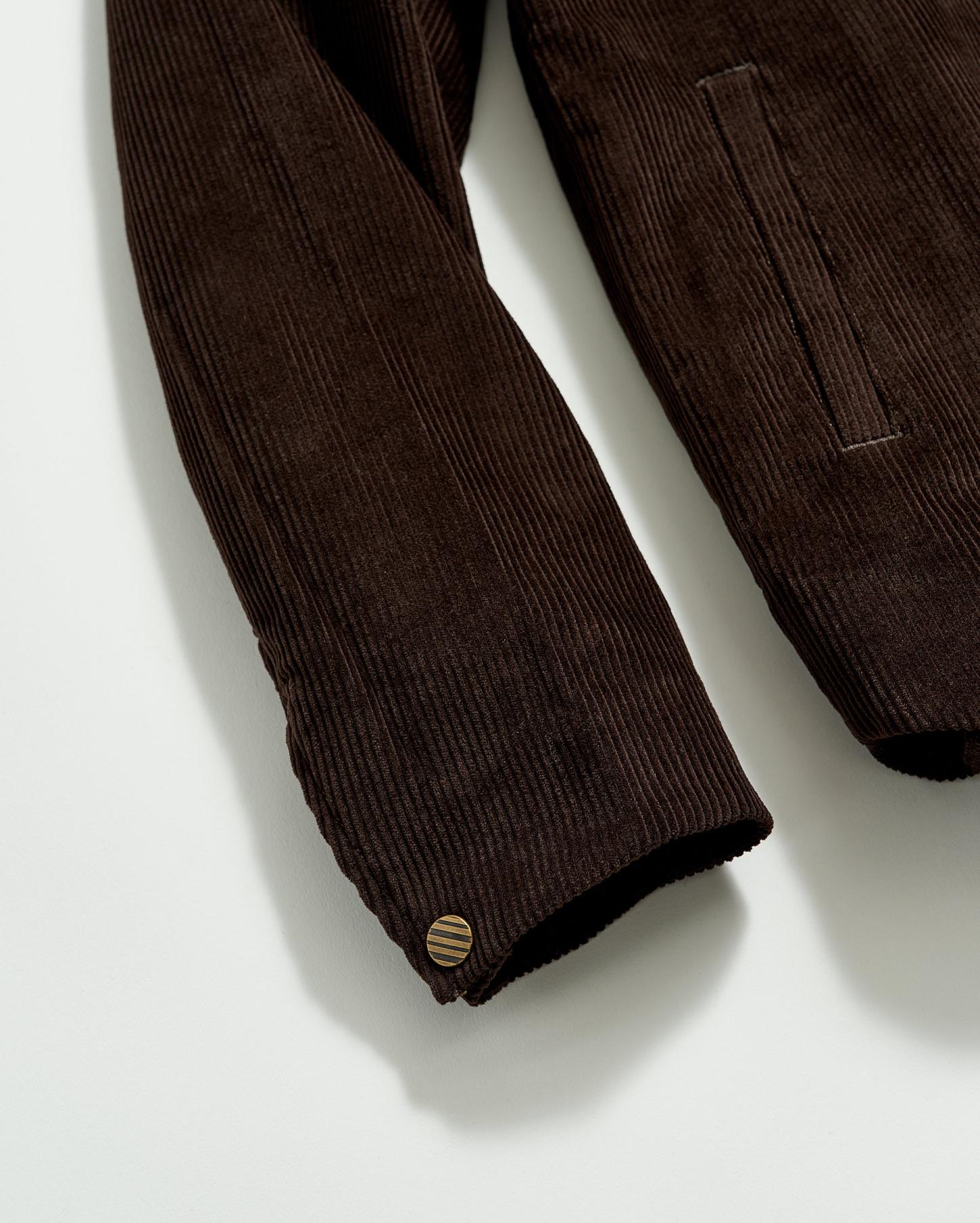 Men Corduroy Mo Shirt Jacket Chocolate | Billy Reid Jackets &amp; Outerwear