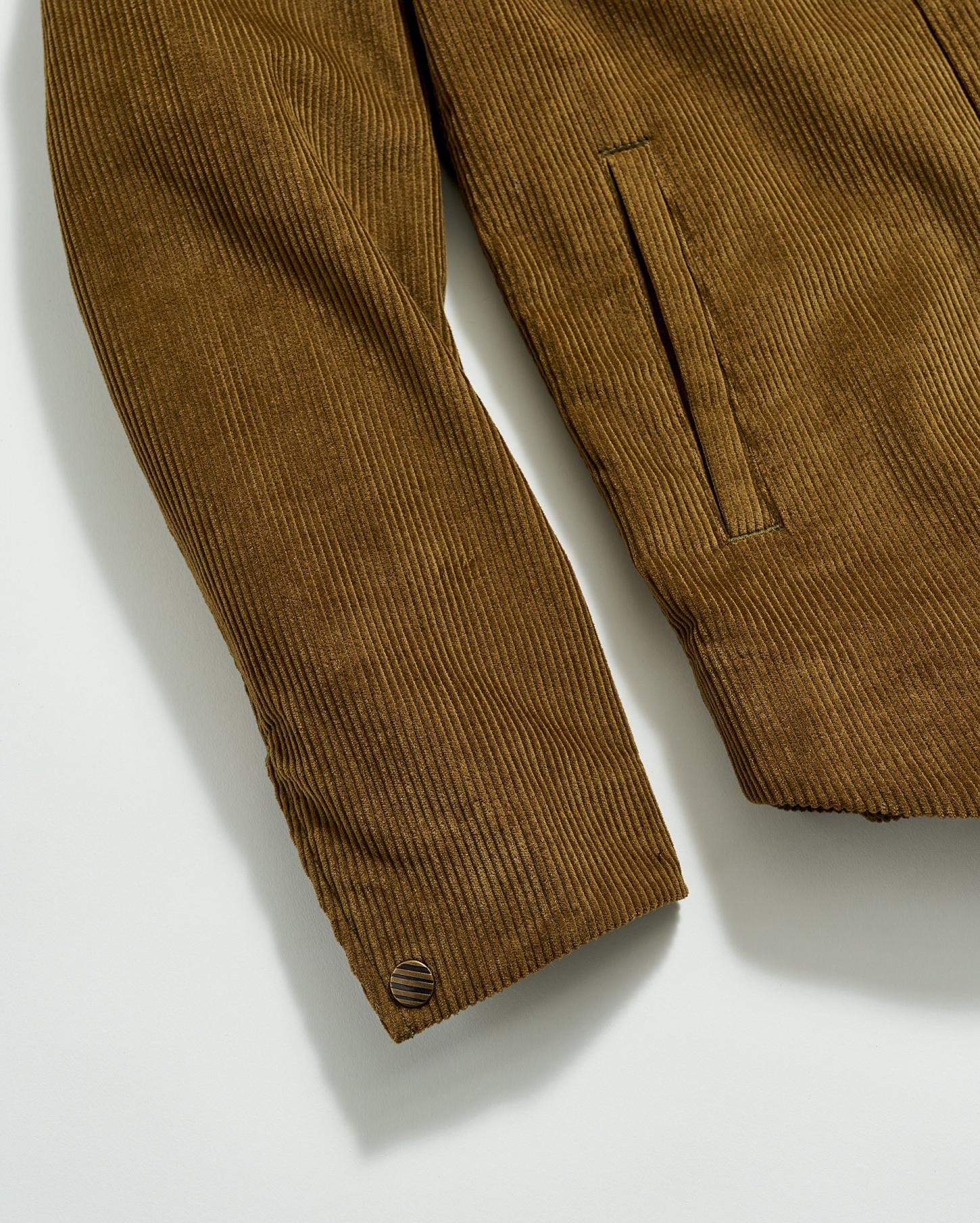 Men Corduroy Mo Shirt Jacket Olive | Billy Reid Jackets &amp; Outerwear