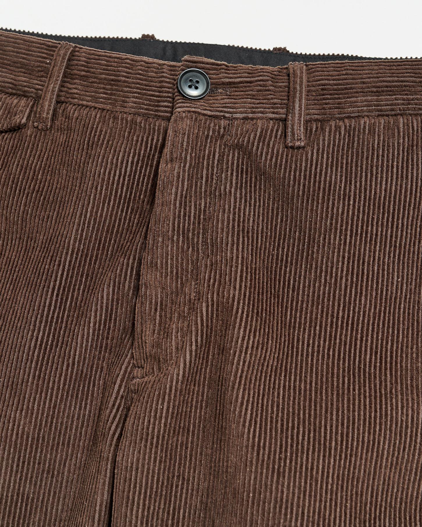 Men Corduroy Moore Trouser Chocolate | Billy Reid Suiting