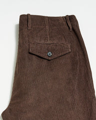 Men Corduroy Moore Trouser Chocolate | Billy Reid Suiting