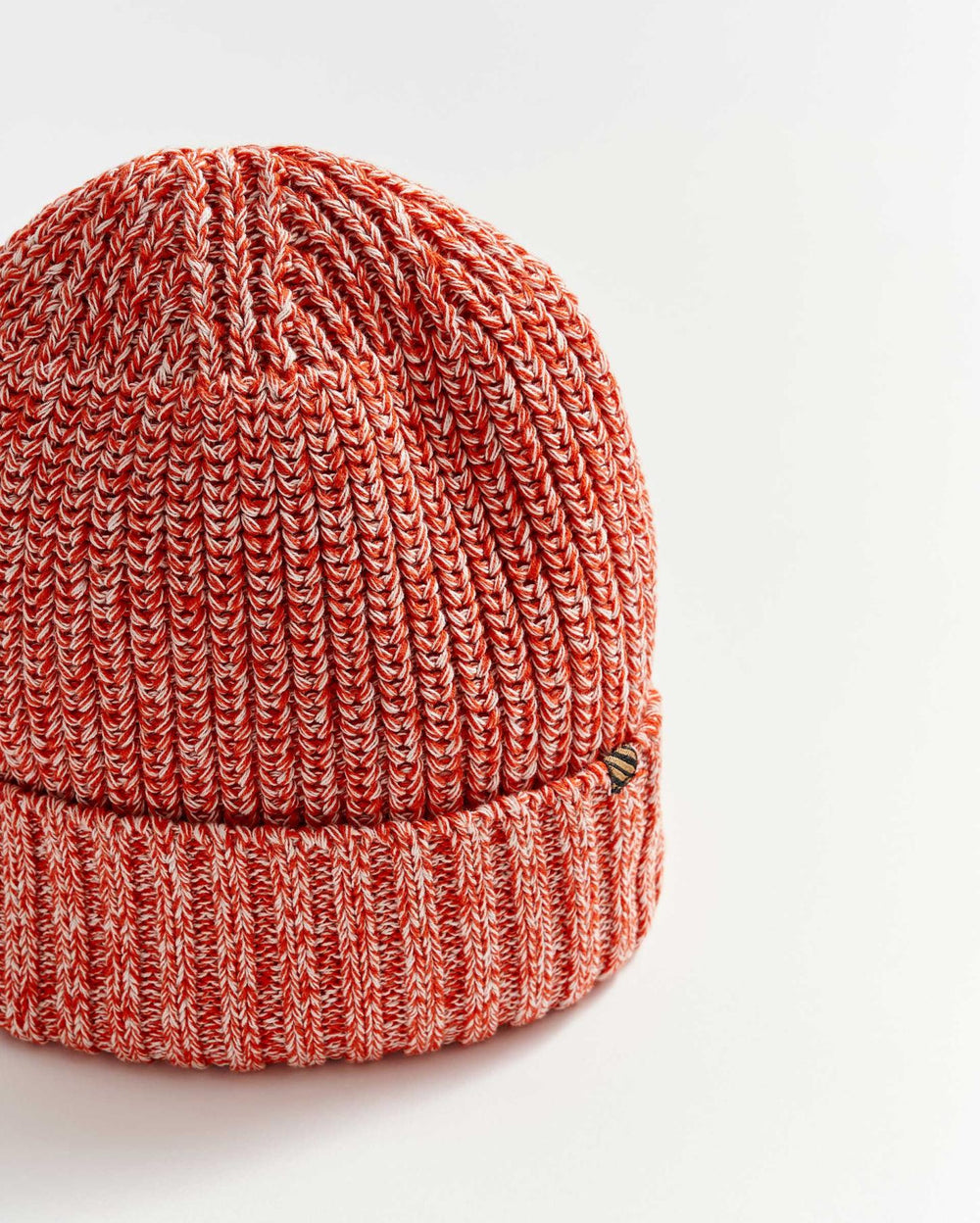 Men Cotton Ribbon Beanie Burnt Red | Billy Reid Accessories