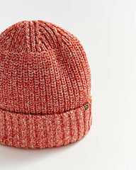 Men Cotton Ribbon Beanie Burnt Red | Billy Reid Accessories