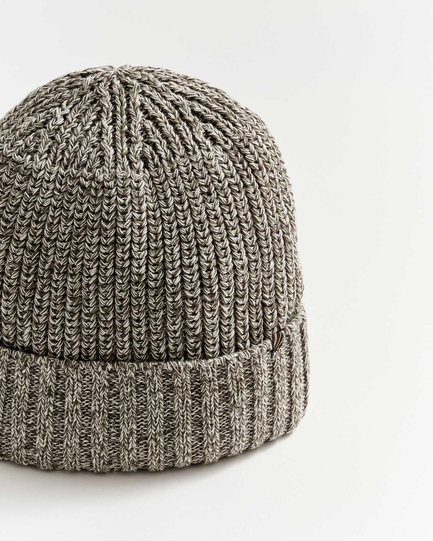 Men Cotton Ribbon Beanie Sage | Billy Reid Accessories