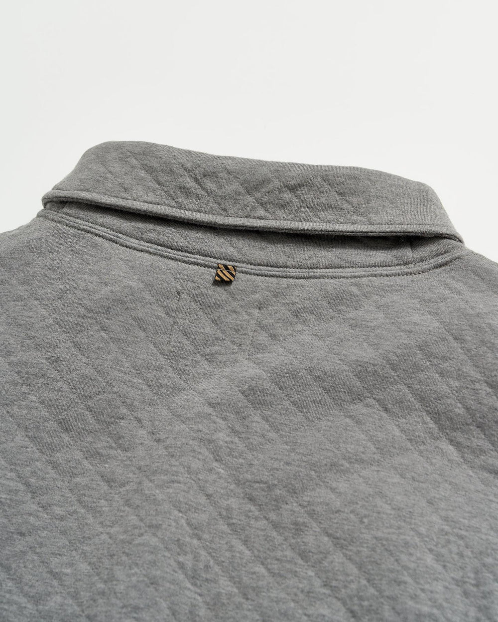 Men Diamond Quilt Shawl Medium Grey | Billy Reid Sweaters &amp; Sweatshirts