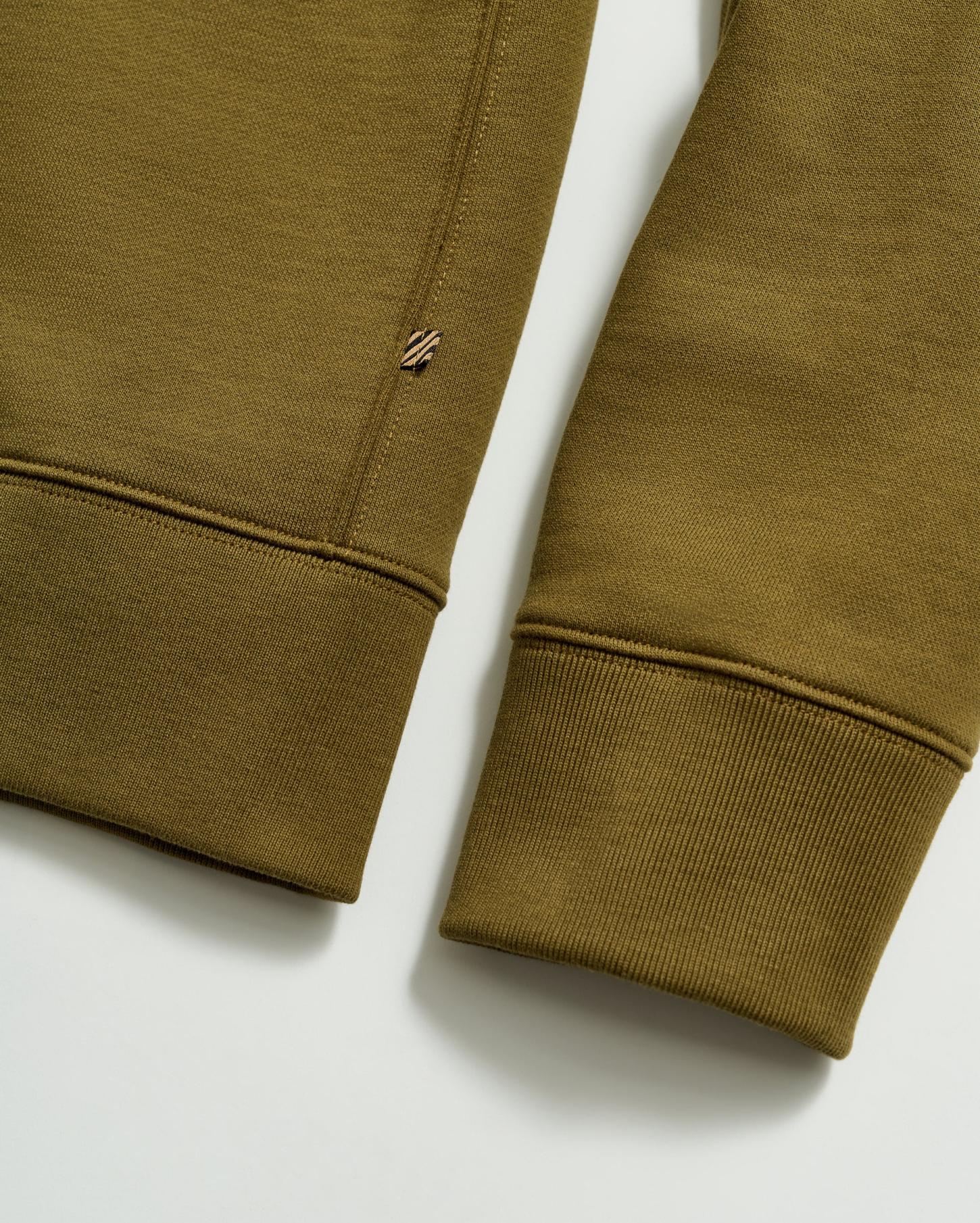 Men Dover Sweatshirt Olive Drab | Billy Reid Sweaters &amp; Sweatshirts