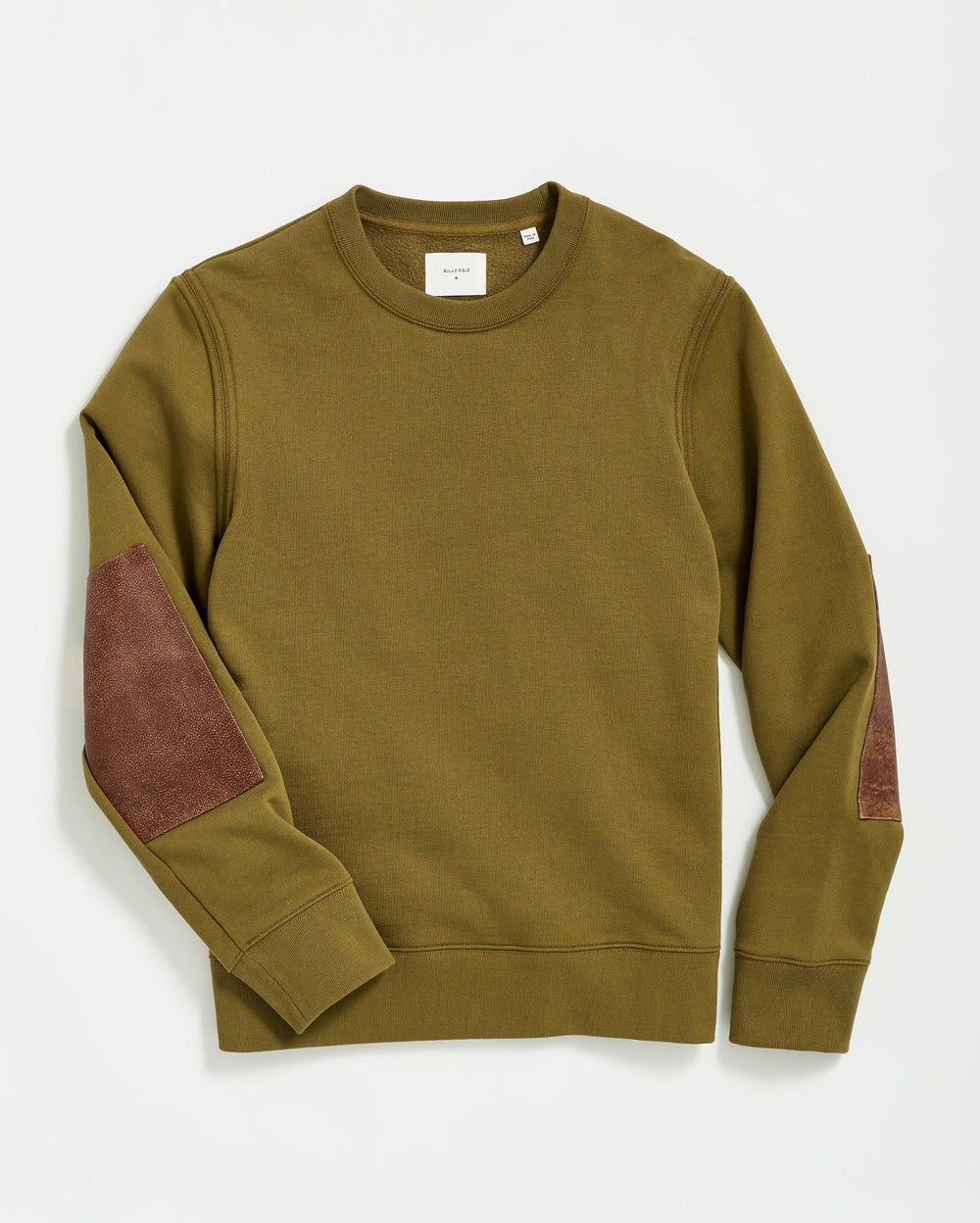 Men Dover Sweatshirt Olive Drab | Billy Reid Sweaters &amp; Sweatshirts